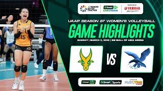 UAAP Season 87 Women's Volleyball Game Highlights - FEU vs Ateneo