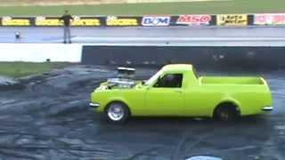 71 OUTLAW HOLDEN BLOWN V8 HT UTE BURNOUT AT AUSTRALIA DAY BURNOUTS WSID 25 1 2015