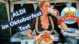 ALDI Oktoberfest Test | Brathendl mit Käse Rösti vom Grill