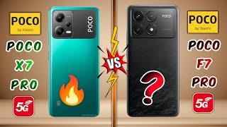 Poco X7 Pro Vs Poco F7 Pro 5G | In-Depth Comparison 