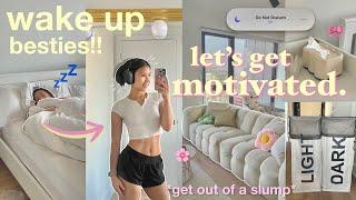 how to get motivated after being lazy all day ‍ productive & aesthetic day in my life vlog