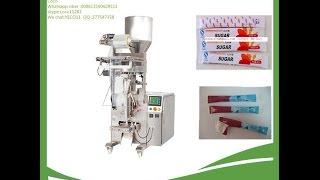 Automatic sugar stick packing machine, stick sugar packaging machine,sugar filling machine.