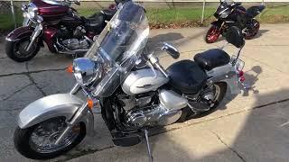 USED 07 SUZUKI BOULEVARD C50 FOR SALE WITH ONLY 16,713 MILES IN MI FP7648