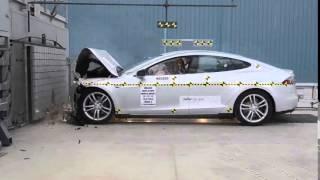 Tesla Model S Safety Frontal Crash