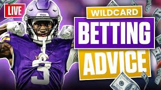 NFL Wild Card Sports Betting Advice | Live Q&A, Early Picks, Line Movement Predictions & More (2024)