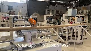 Automatic 3 ply paper core making machine