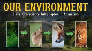 Our Environment full chapter (Animation) | Class 10 Science chapter 14 | CBSE | NCERT