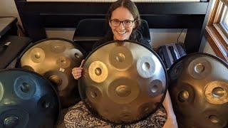 $600 vs $1400 Handpan! Comparison of 4 Different Handpans by NovaPan and Asteman