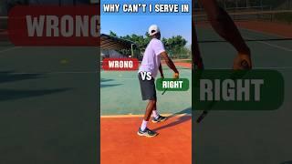 Why can’t I serve in  #tenniscoach #tennistips #tennisserve #tennisworld