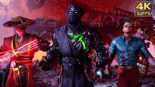 Mortal Kombat 1 - NOOB SAIBOT Gameplay Trailer @ 4K 60ᶠᵖˢ 