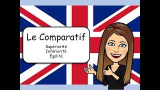 Comparatif en anglais : explication