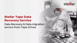 No. 1 Tape Data Recovery Service In India - Stellar Data Recovery