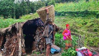 Nomadic Shepherd's life of Himalayan Nepal | Ep-2 | Shepherd's food Cooking | Ancient Village Nepal