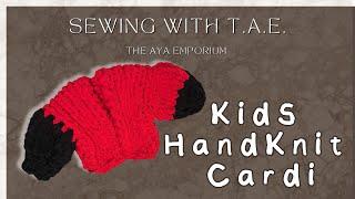 Kids Hand Knit Chunky Sweater