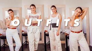 How to wear neutral outfits? | Effortless style outfits - Valentina Arjona