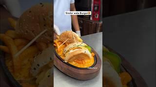 ₹129/ Burger SizzlersFresh Bites #burger #foodie #delhi #viral #short #fries #love #desi #million