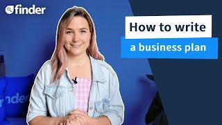 How to write a business plan