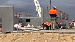 Regional Rail Link: Tarneit railway station construction