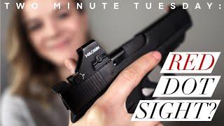 Why I Have a Red Dot on my Concealed Carry Gun