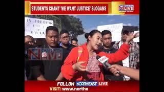 Manipur Violence Day 3: Students Take Part In Sit-in-Protest in Manipur University