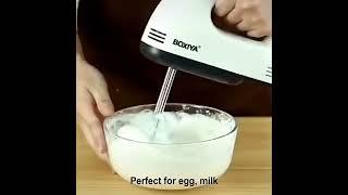 Electric Hand Mixer for Kitchen Portable Handheld Kitchen