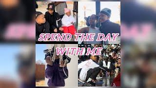 VLOG | SPENDING THE DAY WITH DUDU | DANCE BATTLES | MEETING FANS | UNBOXING MY PACKAGE