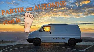 L'AUTOMNE, le meilleur moment pour partir en VAN !! ️