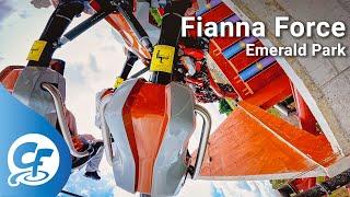 Fianna Force back seat on-ride 5K POV @60fps Emerald Park