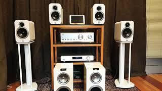 Q acoustics 3010i & Q acoustics 3020i sound test