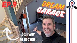 Stairs and Drains are in BUT only just ! | Dream Garage Ep9 | 4K