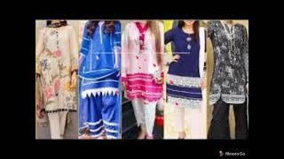 PinterestDaman Dress Design Kurti Daman Design With Lace  Ghera Design ...