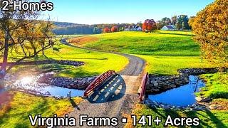 Virginia Farms For Sale | 141+ Acres | Virginia Land For Sale | Farms Land | Big Pond | Paddocks