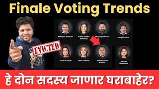 Bigg Boss marathi 5 Finale voting trends