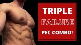 3X FAILURE PEC / CHEST WORKOUT COMBO!! (Lever/Fulcrum & Progressive Isolation Principles Explained)