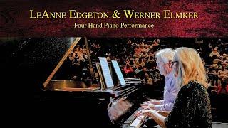 LeAnne Edgeton & Werner Elmker Four Hand Piano Performance