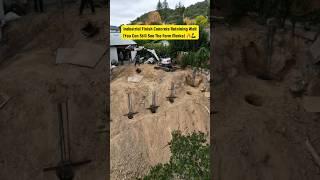 ️ How To Build A Concrete Retaining Wall On Hillside..  Out Full Version ⏬⏬