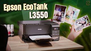 Review Máy in Epson EcoTank L3550 - in màu đẹp, nét, nhanh dữ!