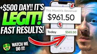 [I TESTED IT!] Get Paid +$500/HOUR Online Just By USING Your PHONE! (Perfect For Beginners)