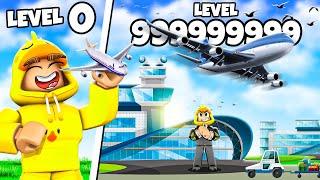 ROBLOX: VLIEGVELD TYCOON! (Level 999,999,999 Vliegveld)