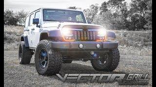 ORACLE Lighting Vector™ Series Grill for the Jeep Wrangler JK