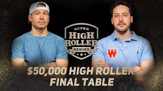 Super High Roller Bowl 2024 | ADRIÁN MATEOS en MESA FINAL #4 NLH 51,500$