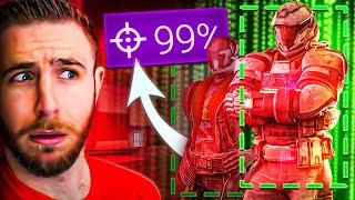 Destroying AIM HACKING Cheaters In Trials! (TWICE!)