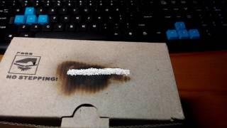 Homemade quick burning smokeless powder