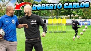 ROBERTO CARLOS TEACHES ME HIS INSANE FREE KICK! ️