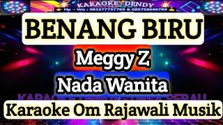 BENANG BIRU - Karaoke Nada Wanita ( Om Rajaeali Music ‎@karaoke-dendy  )