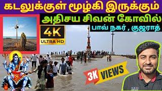 Nishkalank Mahadev Temple in Tamil | Sea Temple | Koliyak | #bhavnagar #gujarat