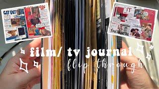 movie / tv journal flip through