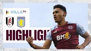 Ollie Watkins Scores Twice  | Fulham 1-2 Aston Villa Highlights