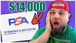 I Spent $1,600 For A Return Of $14,000! Insane PSA Graded Reveal!