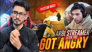 Arbi Streamer Got Angry After this Clutch | FalinStar Gaming | PUBG MOBILE